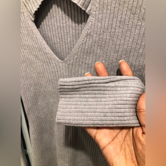 Bailey 44 All In Ribbed Cross-Front Sweater - Picture 5 of 9